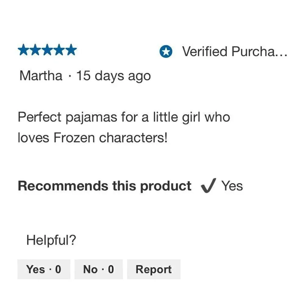 DISNEY FROZEN PJ 4 Piece Set - Picture 13 of 14